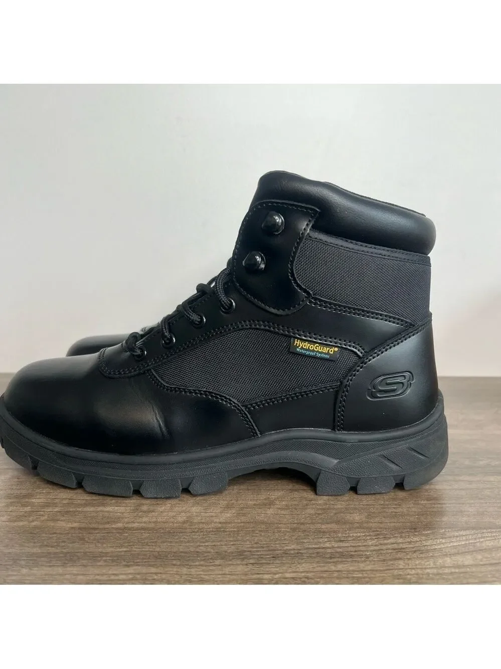 Skechers NEW Men's Tactical Wascana Benen Waterproof Boot Size 9.5 #B1583